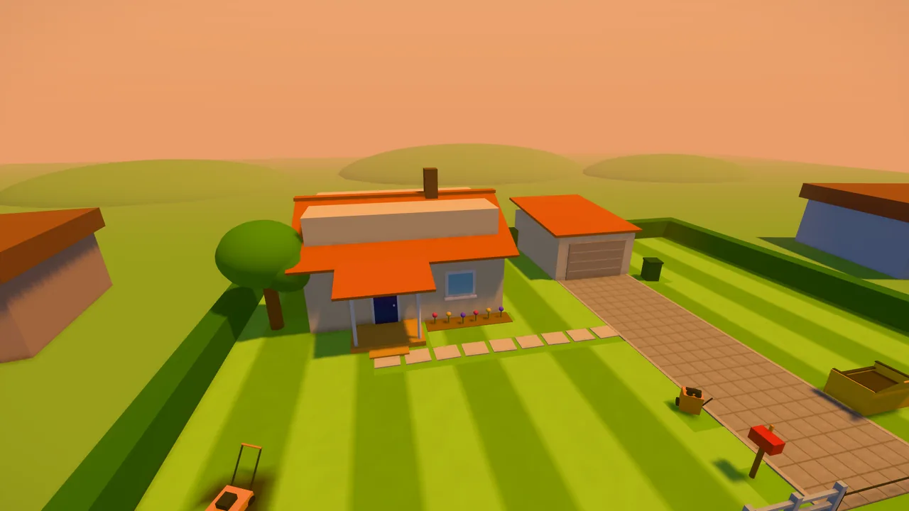 The house in Clean Slate, once every job is done