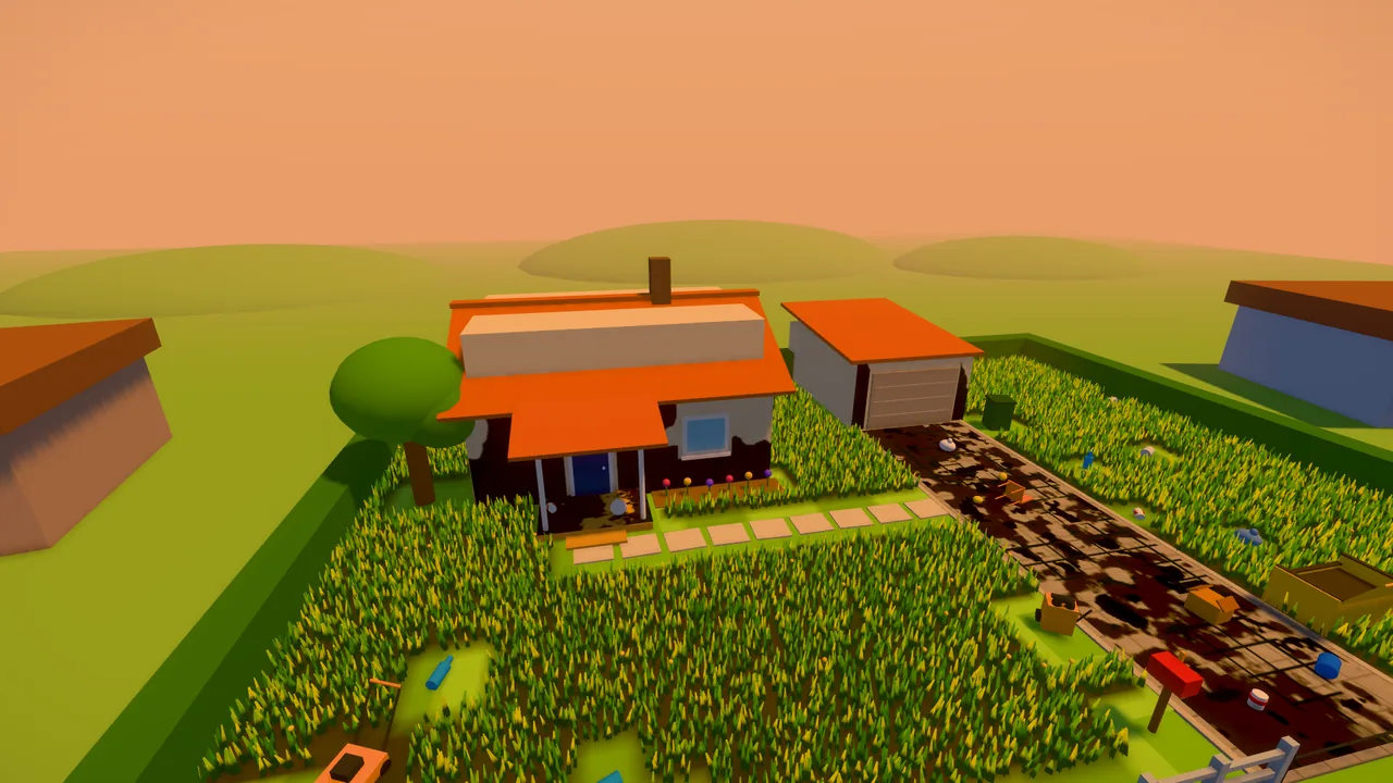 The house in Clean Slate, as found